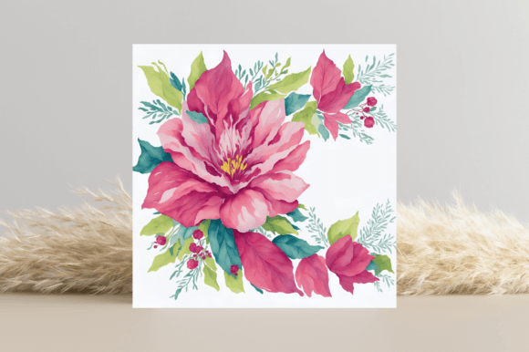 Download Watercolor Merry Christmas Template - Christmas template Collection