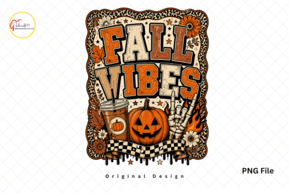 Download Autumn Pumpkin Coffee Fall Vibes PNG - Fall vibes png Collection